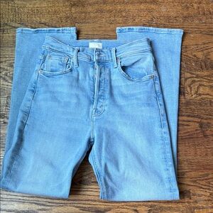 MOTHER Jeans | Tripper Ankle in Cat Daddy Wash